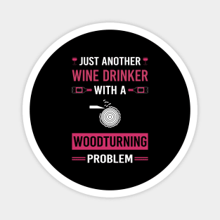 Wine Drinker Woodturning Woodturn Wood Turn Turning Turner Magnet